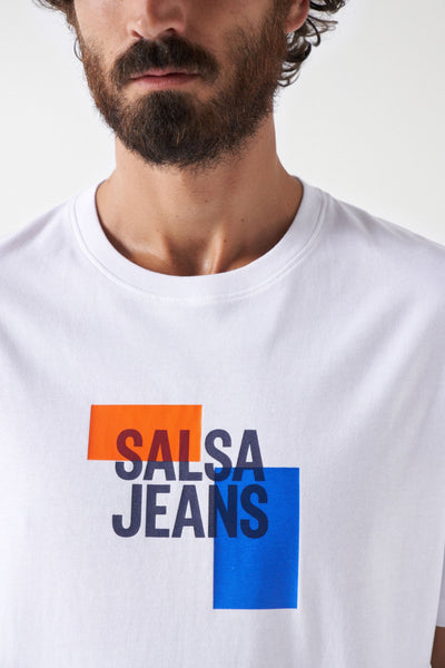 T-Shirt With Salsa Logo*