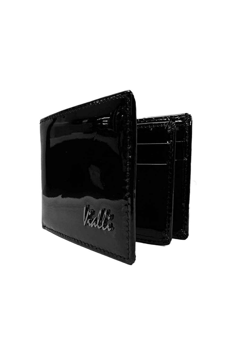 Milan Patent Tri-Fold Wallet*